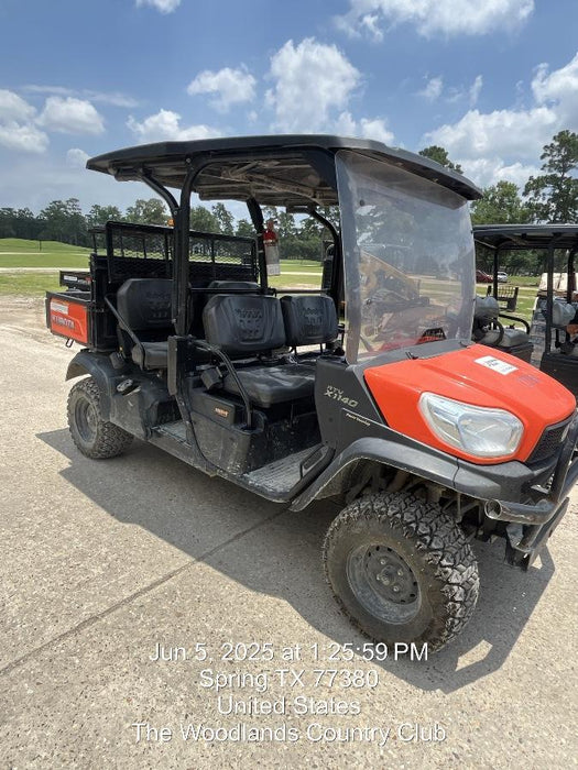2021 Kubota RTV-X1140WL-H Canopy, Diesel, 4 Passanger, Windshield, Mirror, Backup Alarm, Beacon