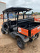 2021 Kubota RTV-X1140W-H Plastic Canopy, Windshield Acrylic Clear, LED Strobe Light, Wire Harness Kit, Back up Alarm