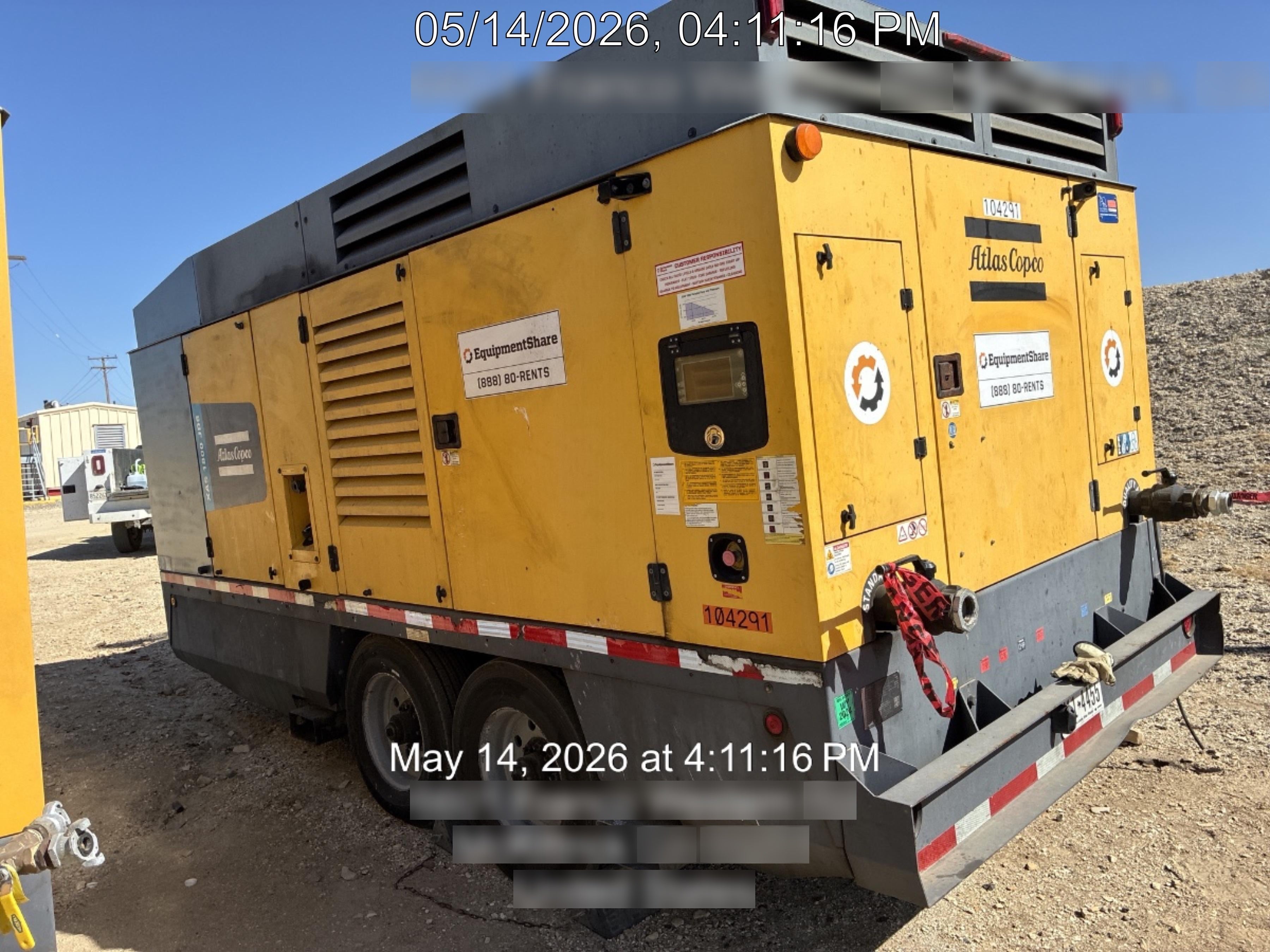 2020 ATLAS COPCO XAS 1800