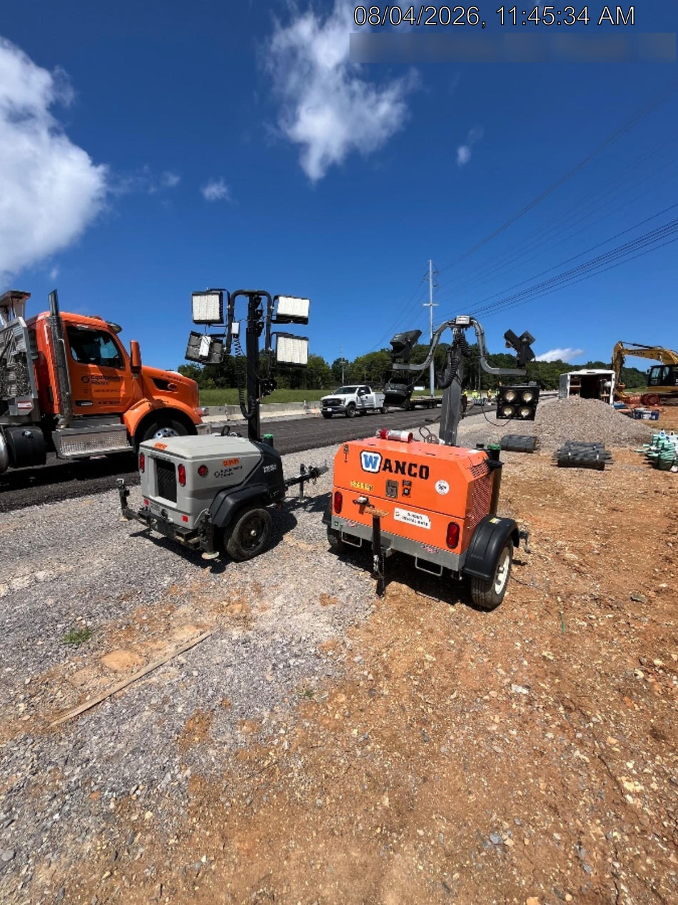 2023 Wanco WLTT-4MM4K Diesel, Deep Sea Controller, Shore Power Plug, Auto Start, (4) 350W LED Floodlights, 4kW Generator, 60 Gal Fuel Tank, 2" Ball, T3
