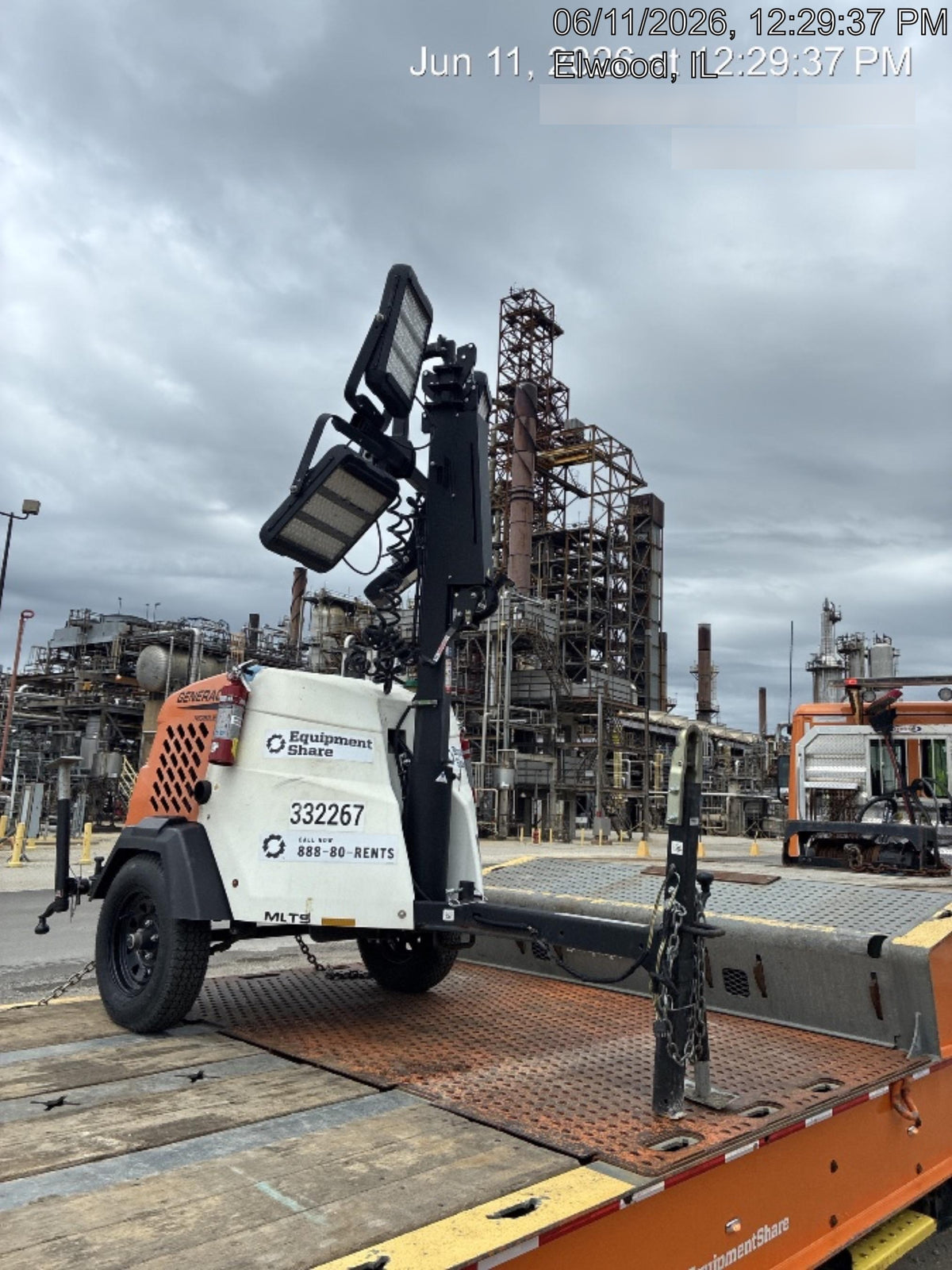2023 Generac MLT2 Diesel, Flex Switch 120V Input, Powerzone Controller, (4) 320W LED Lights, 4kW Generator, 39.9 Gal Fuel Tank, 2" Ball, T3