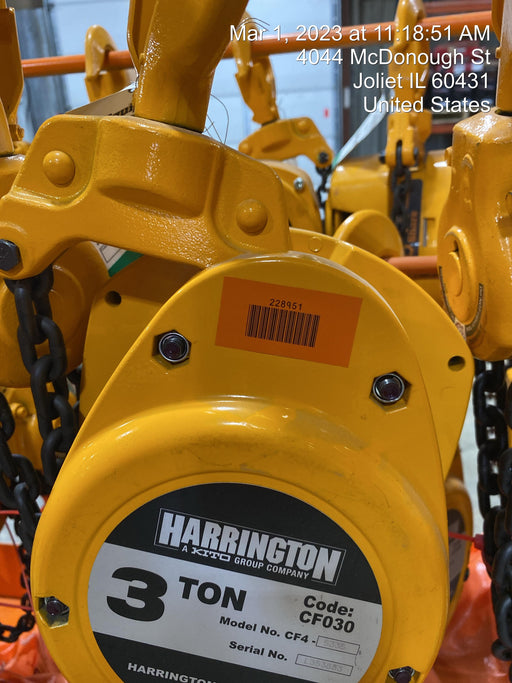 2022 HARRINGTON CF030-15