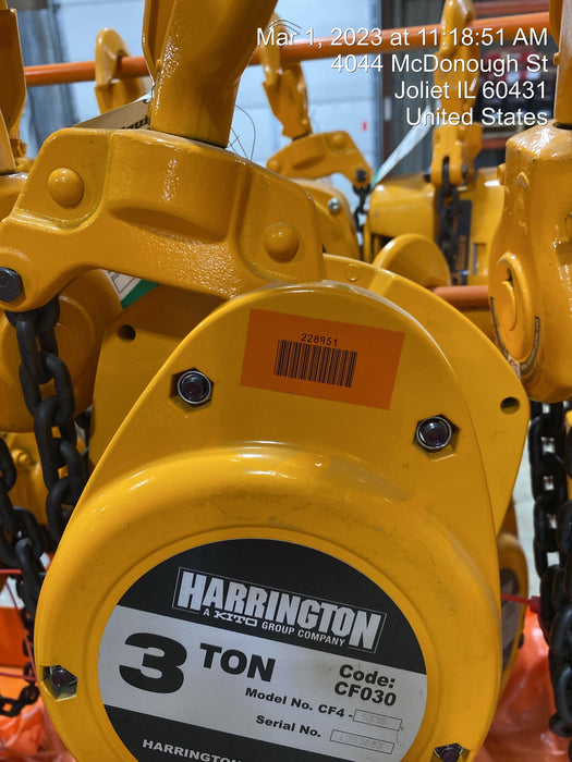 2022 HARRINGTON CF030-15