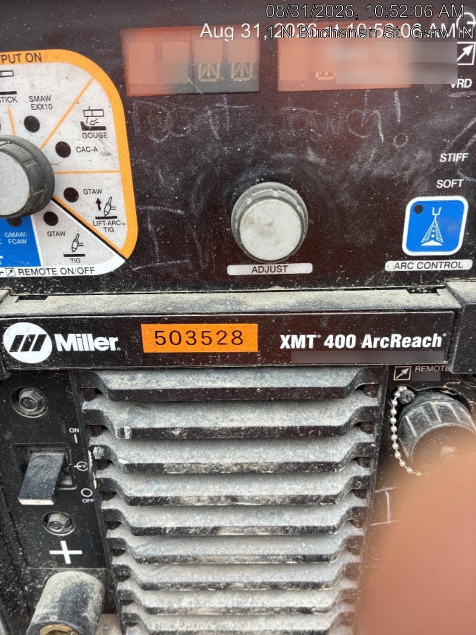 2025 MILLER ELECTRIC XMT 400