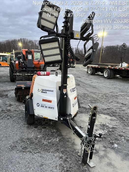 2023 Generac MLT2 Diesel, Flex Switch 120V Input, Powerzone Controller, (4) 320W LED Lights, 4kW Generator, 39.9 Gal Fuel Tank, 2" Ball, T3