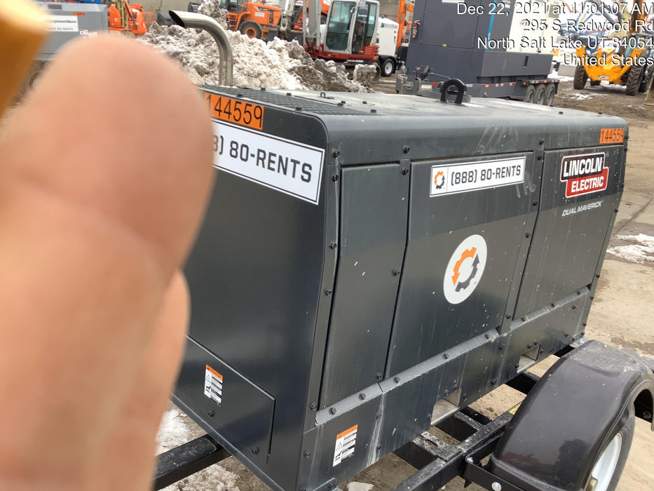 2021 Lincoln Electric Dual Maverick 200/200X Ready Pak 3 (includes trailer, cable rack, fender light kit)