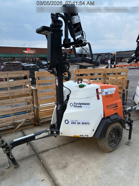 2024 Generac MLT2 Diesel, Flex Switch 120V Input, Powerzone Controller, 
(4) 320W LED Lights, 4kW Generator, 39.9 Gal Fuel Tank, 2" Ball, T3