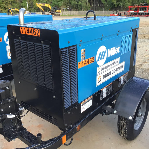 2020 Miller Electric BIG BLUE 400 Trailer Mounted Welder
