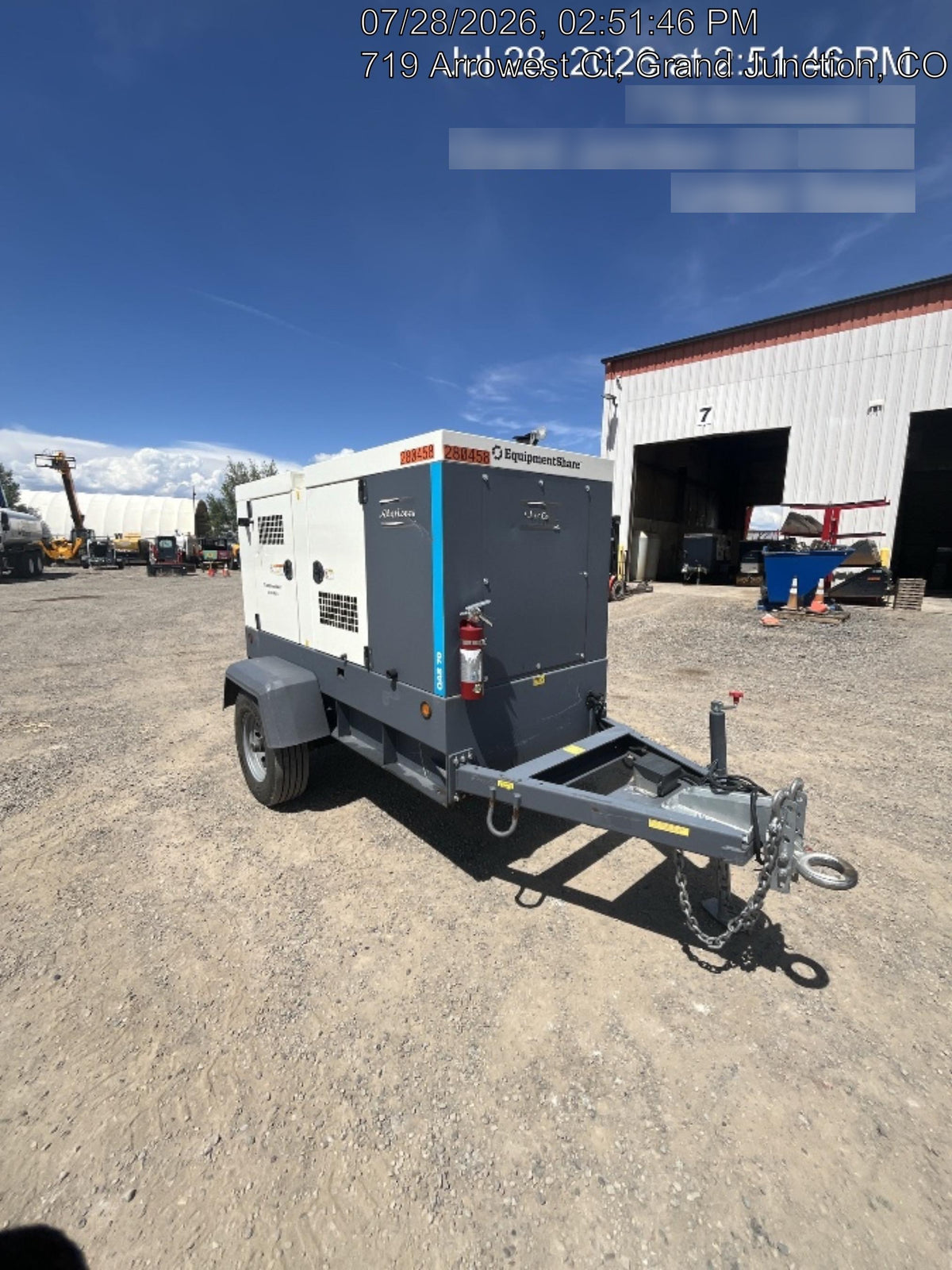 2022 ATLAS COPCO QAS 70