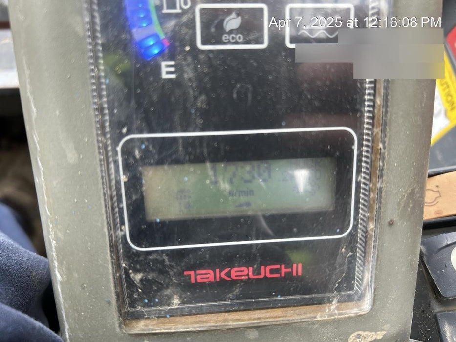 2019 TAKEUCHI TL8W