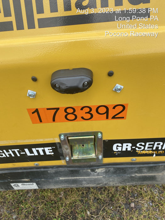 Allmand NLV3GR 3kW Light Plant - LED