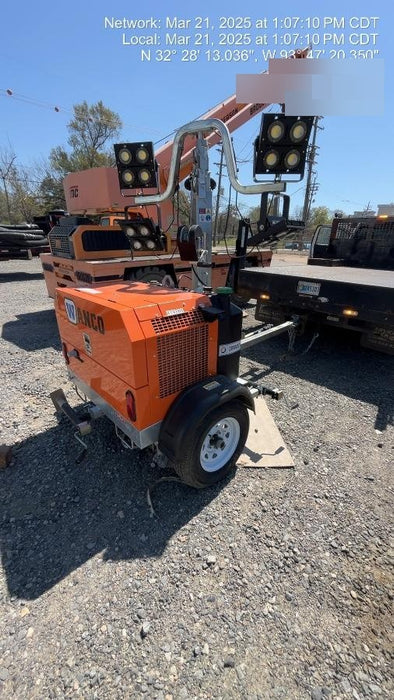 2024 Wanco WLTT-4MM4K Diesel, Deep Sea Controller, Shore Power Plug, Auto Start, (4) 350W LED Floodlights, 4kW Generator, 60 Gal Fuel Tank, 2" Ball, T3
