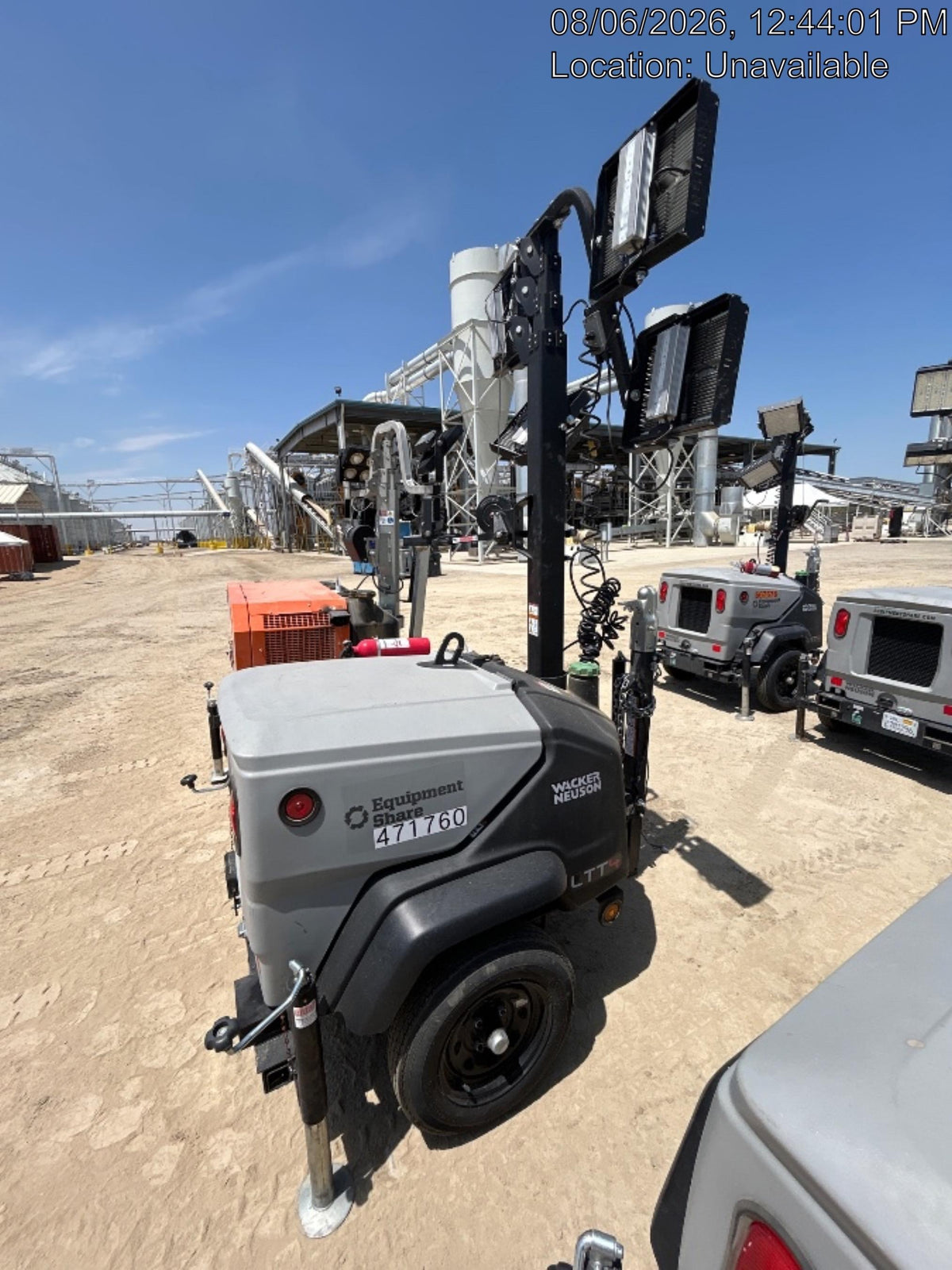 2024 Wacker Neuson LTT4 Diesel, Kohler KDW702, Deep Sea Controller, Auto Start, LED 320W, Bypass Outlet, T3