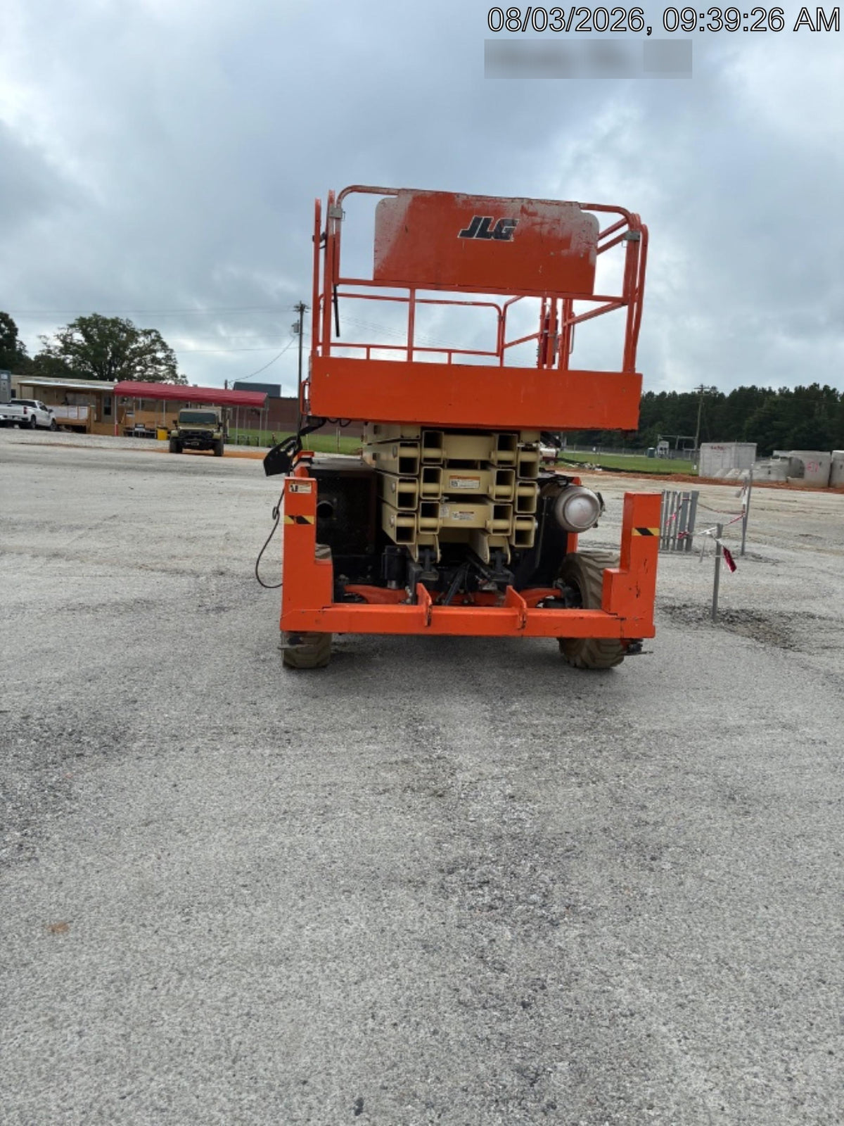 2019 JLG 4069LE Solid Non Marking Tires, Rotating Beacon