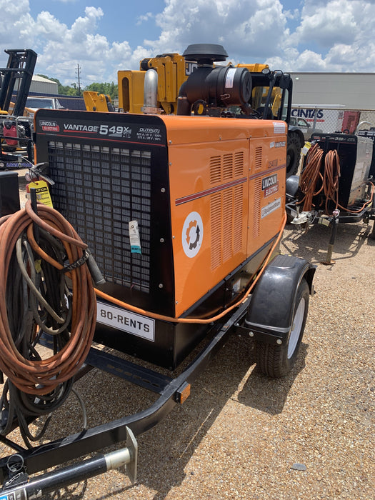 2022 Lincoln Electric Vantage 549X Crosslink Technology, Trailer Mounted, ES Decals, T3