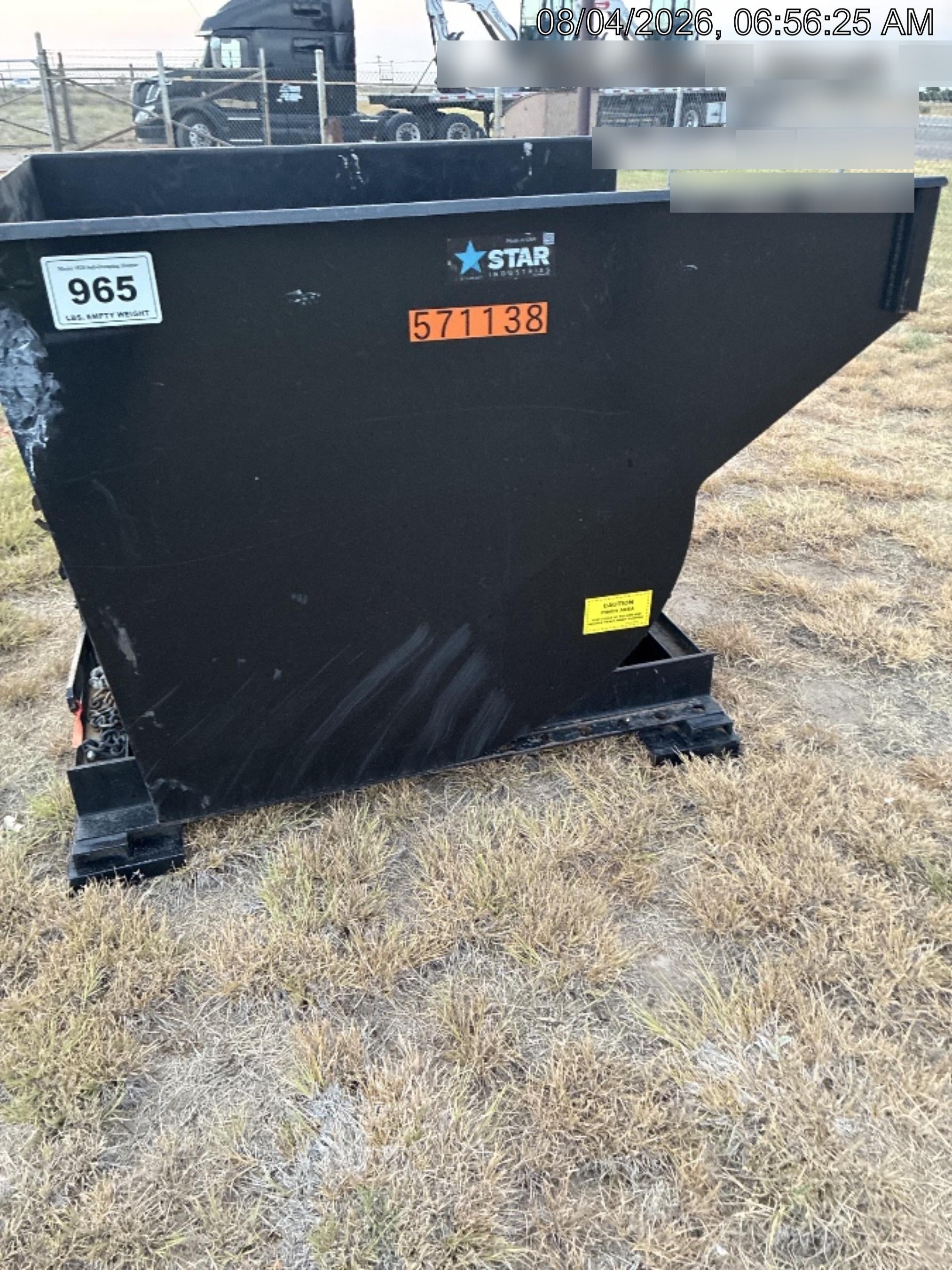 2025 STAR INDUSTRIES M-1820 - Self-Dump Hopper