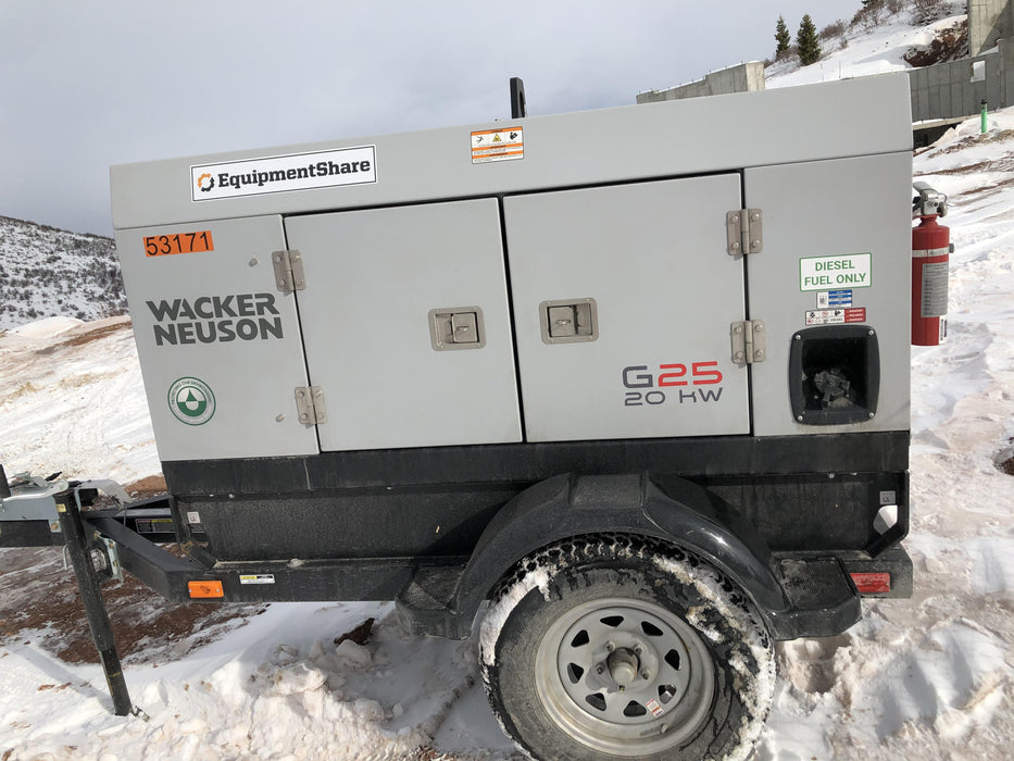 2019 WACKER NEUSON G25