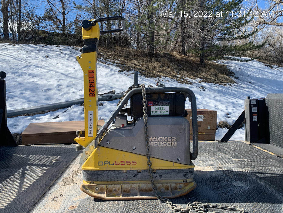 2020 Wacker Neuson DPU6555 Vibration Plate