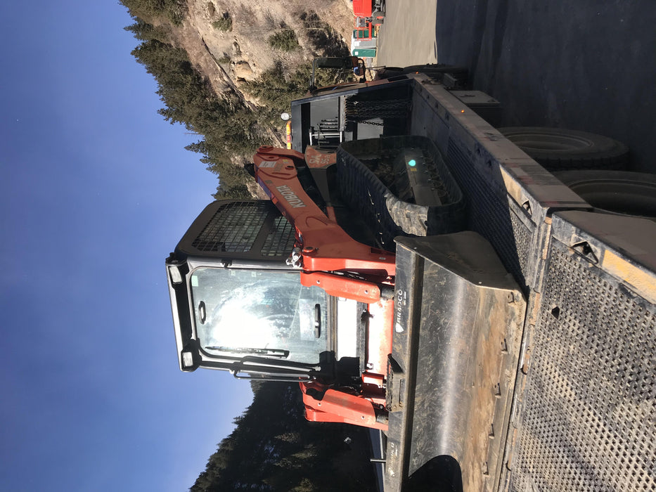 2019 Kubota SVL95-2S Cab/Heat/Air, Standard Tracks, Standard Flow, Hydraulic QC 80" HD Tooth Bucket