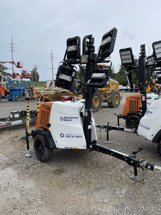 2023 Generac MLT2 Diesel, Flex Switch 120V Input, Powerzone Controller, (4) 320W LED Lights, 4kW Generator, 39.9 Gal Fuel Tank, 2" Ball, T3