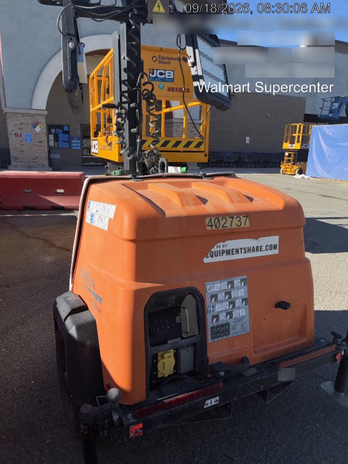 2024 Generac MLT2 Diesel, Flex Switch 120V Input, Powerzone Controller, 
(4) 320W LED Lights, 4kW Generator, 39.9 Gal Fuel Tank, 2" Ball, T3