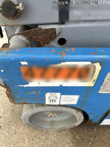 2019 Genie GS-1930 Fixed Rails with Chain Entry