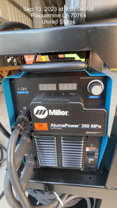 2023 MILLER ELECTRIC AlumaPower 350 MPA