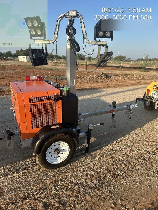 2024 Wanco WLTT-4MM4K Diesel, Deep Sea Controller, Shore Power Plug, Auto Start, (4) 350W LED Floodlights, 4kW Generator, 60 Gal Fuel Tank, 2" Ball, T3