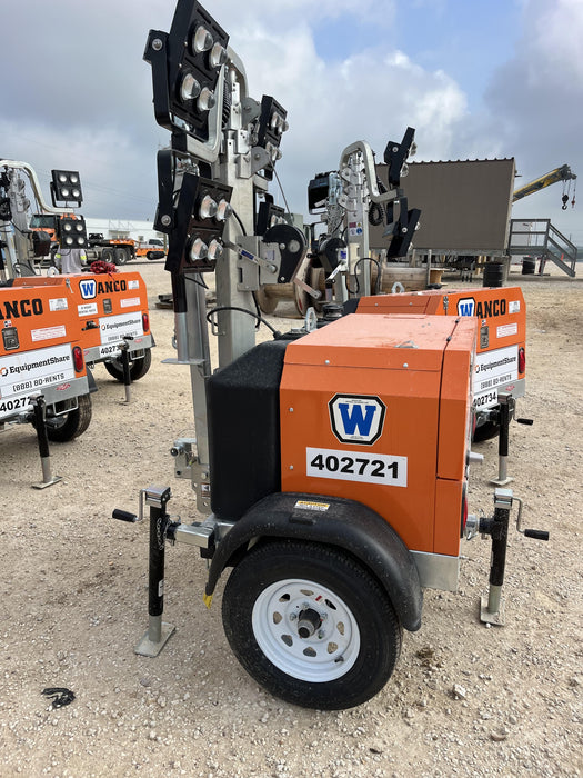 2024 Wanco WLTT-4MM4K Diesel, Deep Sea Controller, Shore Power Plug, Auto Start, (4) 350W LED Floodlights, 4kW Generator, 60 Gal Fuel Tank, 2" Ball, T3
