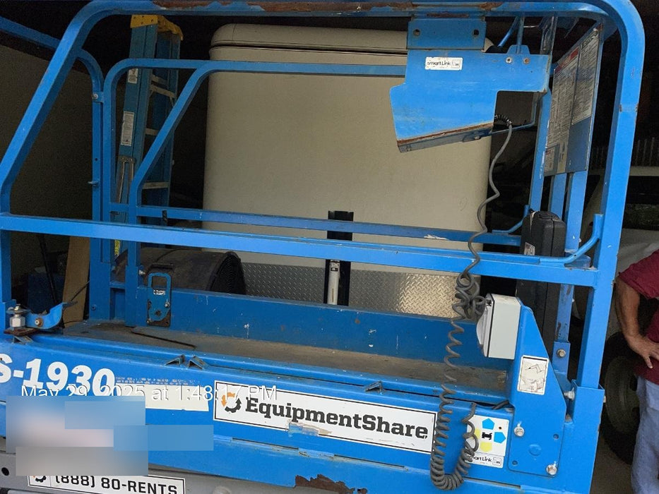 2019 Genie GS-1930 Fixed rails with chain Entry