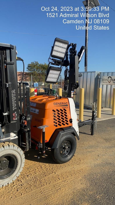 2023 Generac MLT2 Diesel, Flex Switch 120V Input, Powerzone Controller, (4) 320W LED Lights, 4kW Generator, 39.9 Gal Fuel Tank, 2" Ball, T3