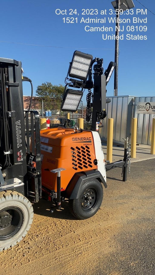 2023 Generac MLT2 Diesel, Flex Switch 120V Input, Powerzone Controller, (4) 320W LED Lights, 4kW Generator, 39.9 Gal Fuel Tank, 2" Ball, T3