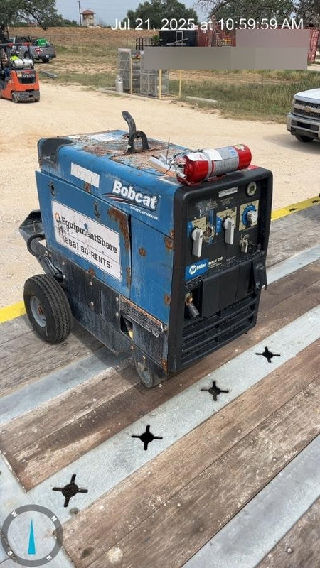2019 Miller Electric BOBCAT 250 LP/Propane, Running Gear, Tank Bracket, Hose