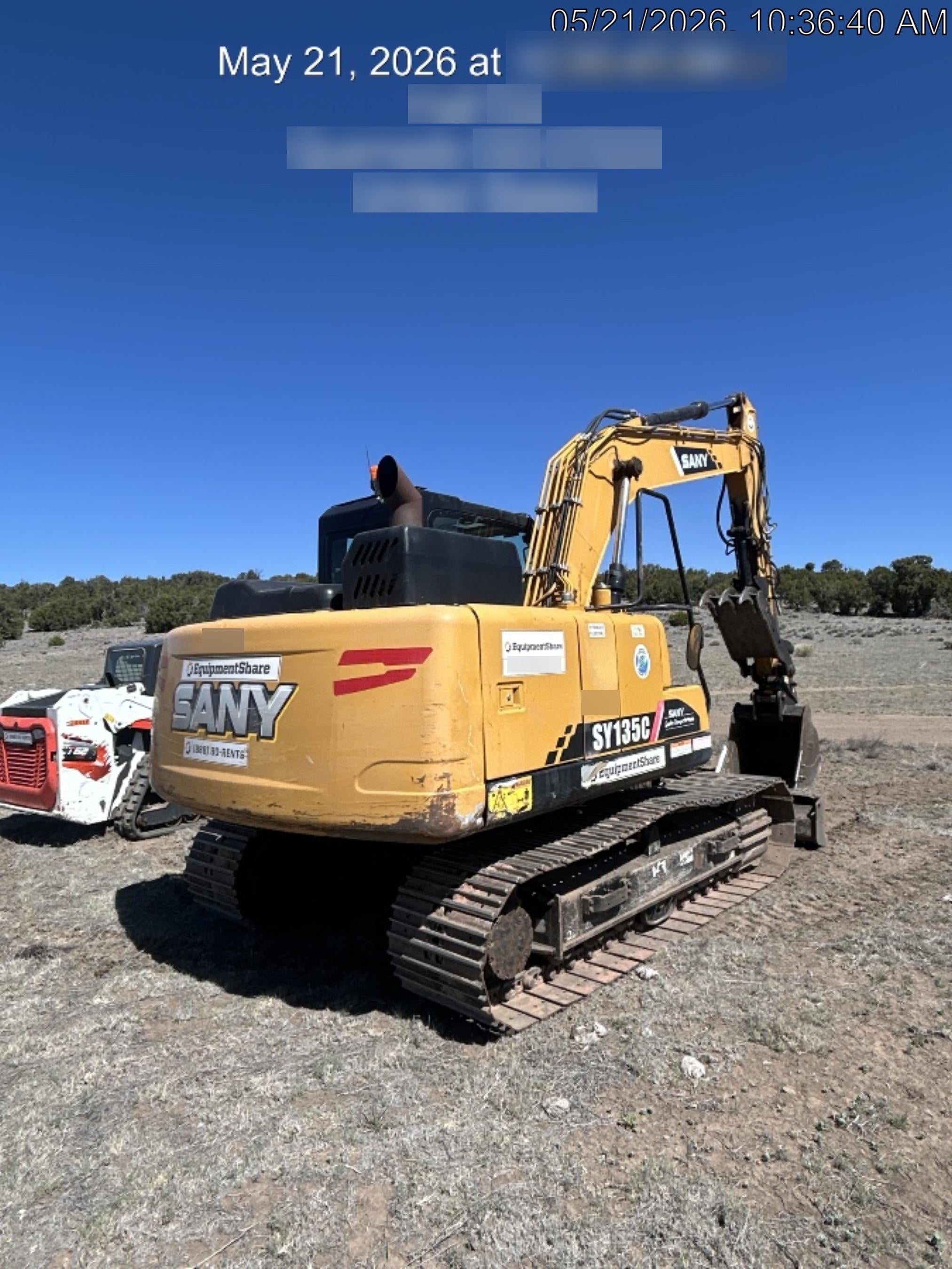 2018 SANY SY135C