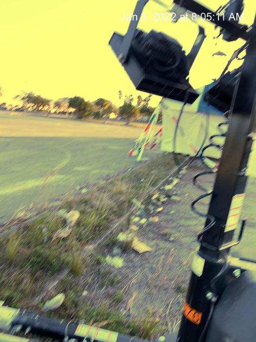 2021 Allmand NLV3GR (4) LED Light Fixture 350W, 23' Vertical Mast, 3kW Prime, Towable, Deep Sea L401, Leveling Jacks, Yanmar T4F 5.8hp