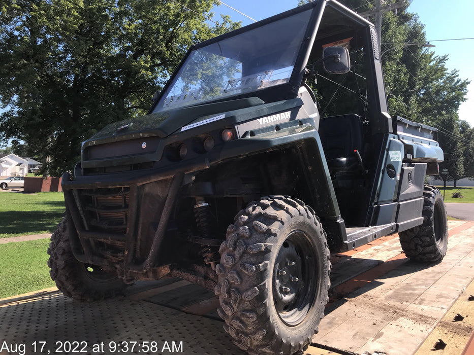 2021 Yanmar YU1000 Canopy, Steel Wheel, Poly WindShield, Beacon, Backup Alarm