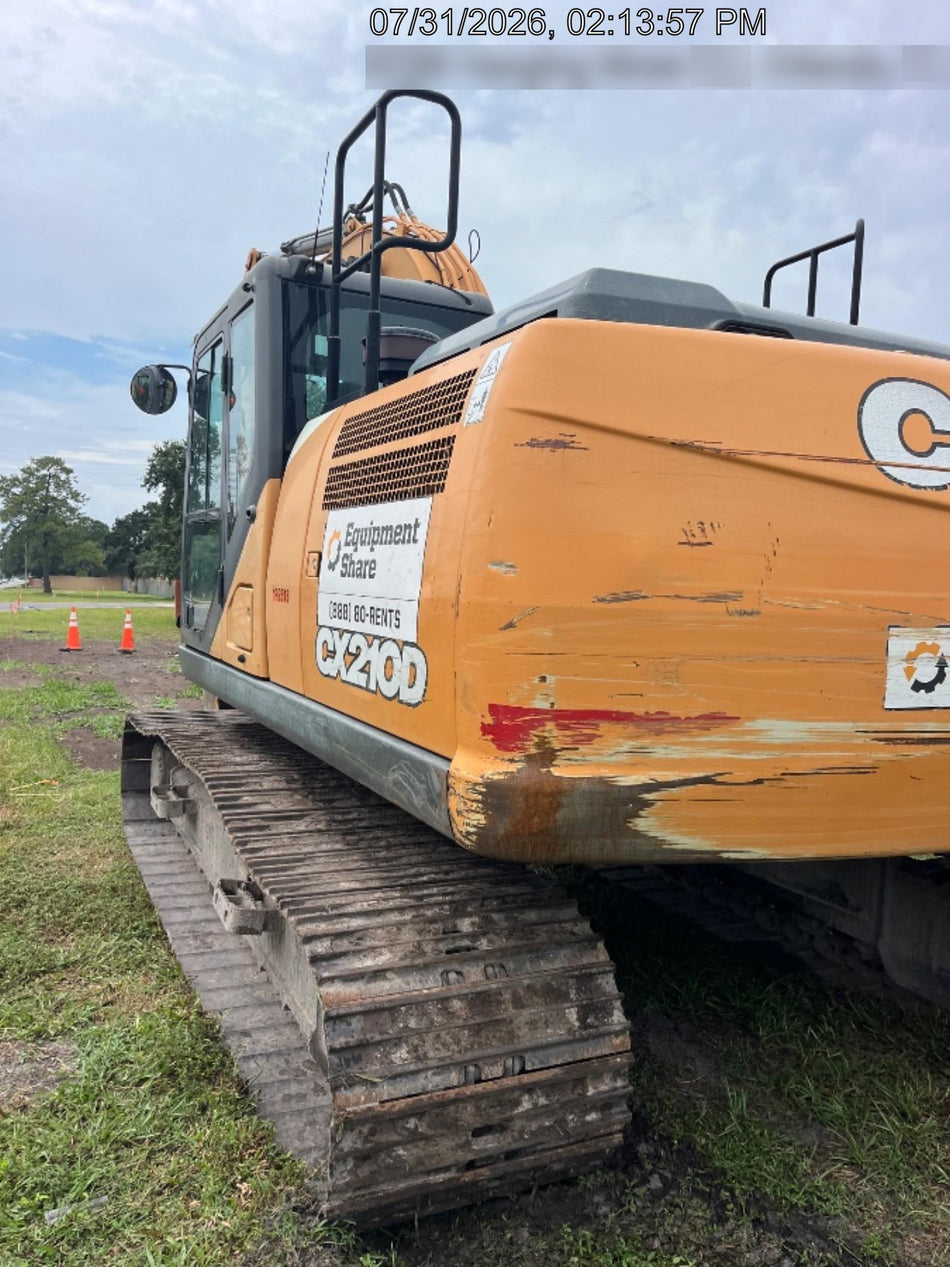 2018 CASE CX210D