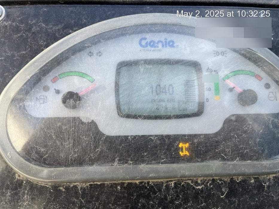 2018 Genie GTH-1056 Genie GTH-1056 w/ROPS, Work Lights, Solid Tires, RH Cab Mesh, Beacon, 60" Carriage and Forks