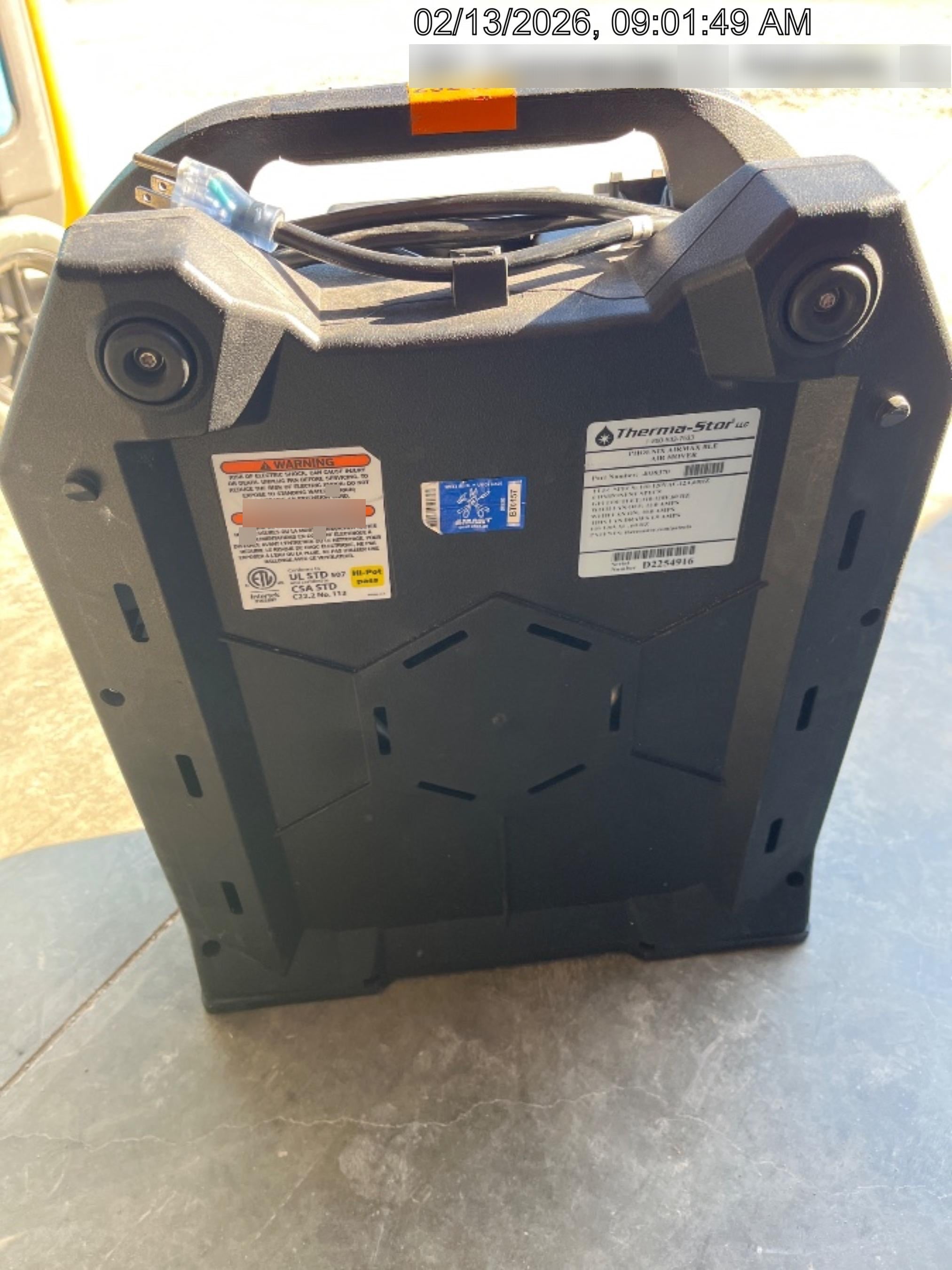 2022 PHOENIX AirMAX Radial Air Mover