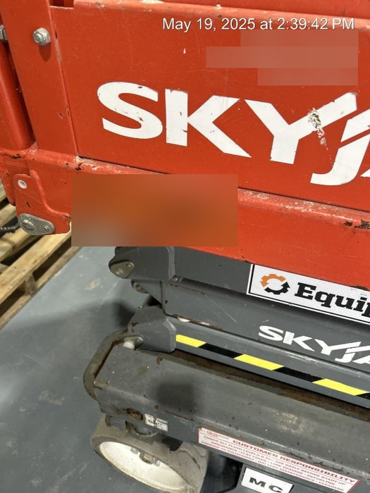 2016 Skyjack SJIII-3219 Standard Rental Specs