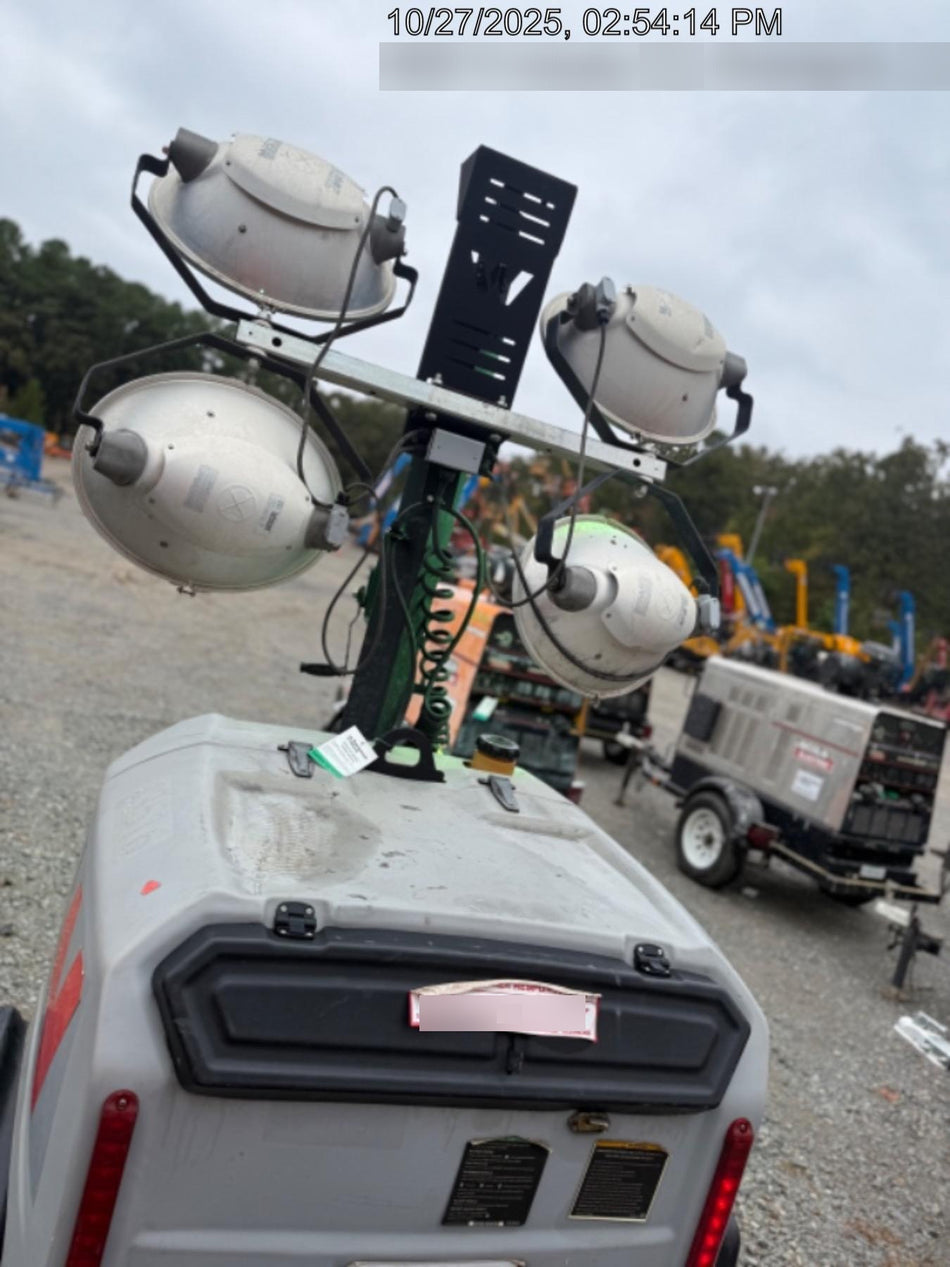 2019 Wacker Neuson LTV6L-MH Wacker Neuson LTV6L Mobile Light Tower w/Fuel Level Sensor Installed