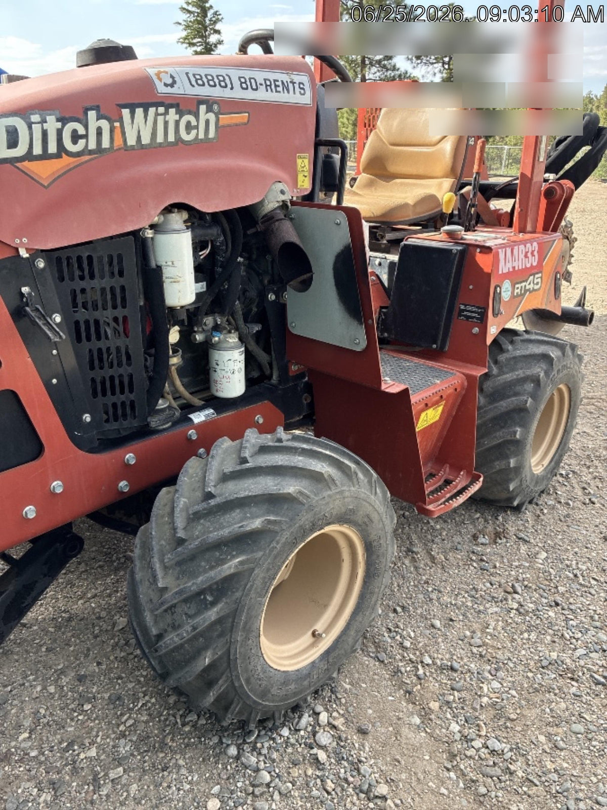2019 DITCH WITCH RT45A
