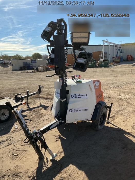 2023 Generac MLT2 Diesel, Flex Switch 120V Input, Powerzone Controller, (4) 320W LED Lights, 4kW Generator, 39.9 Gal Fuel Tank, 2" Ball, T3