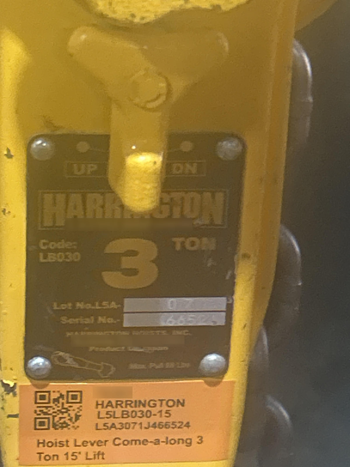 2020 HARRINGTON L5LB030-15