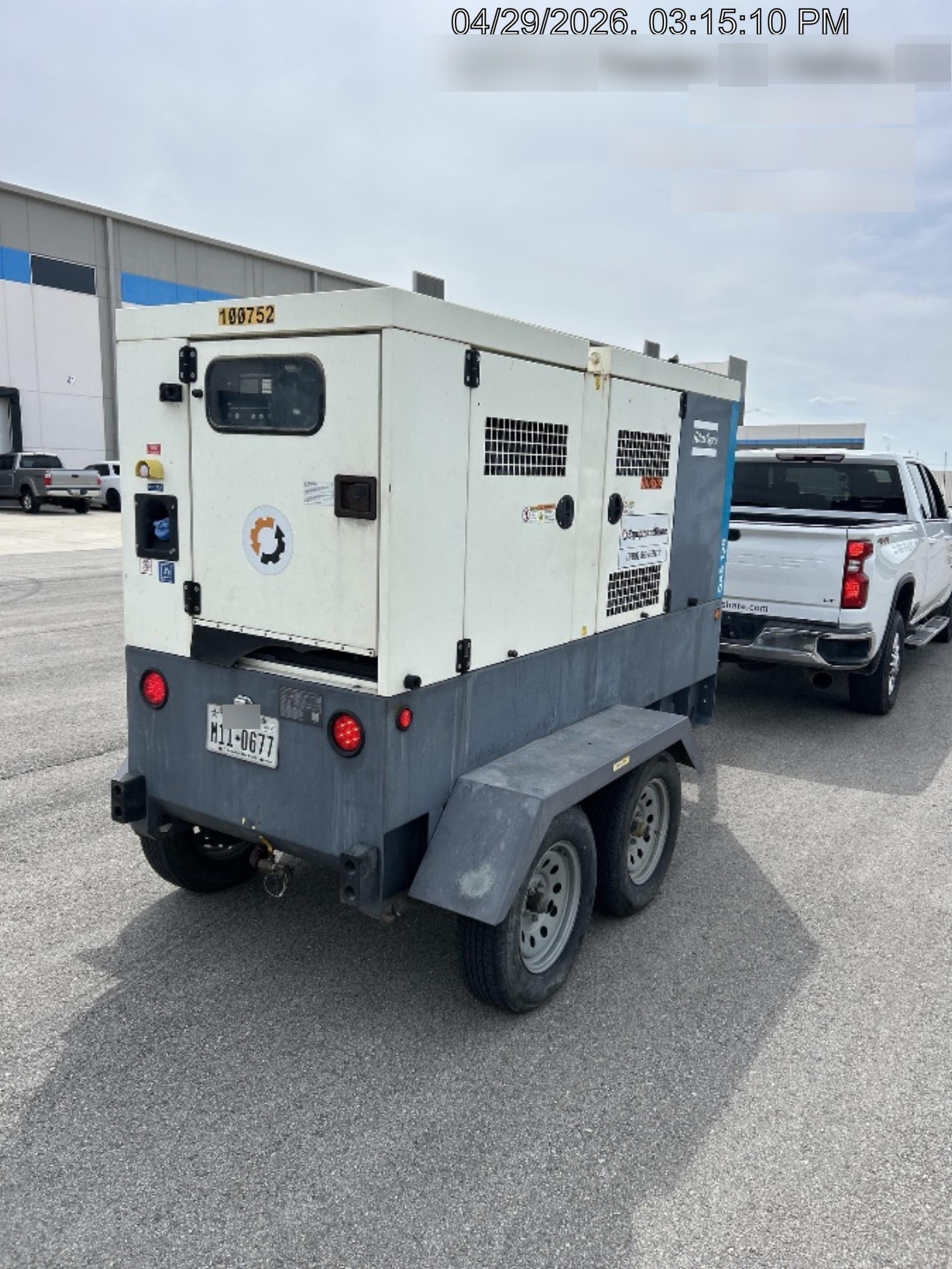 2020 ATLAS COPCO QAS 125