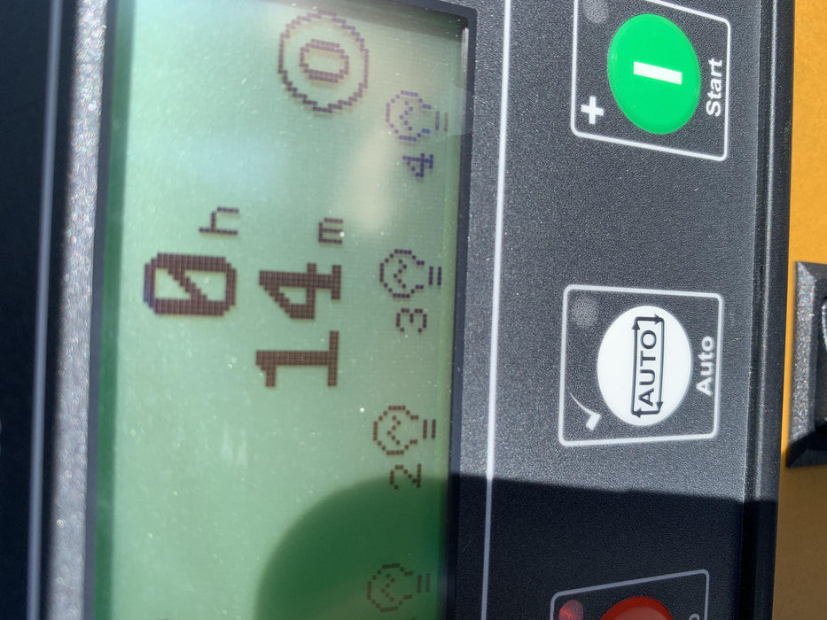 2021 Allmand NLV3GR (4) LED Light Fixture 350W, 23' Vertical Mast, 3kW Prime, Towable, Deep Sea L401, Leveling Jacks, Yanmar T4F 5.8hp