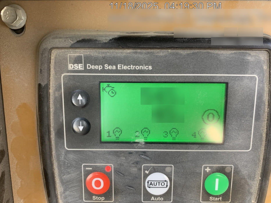 2022 Allmand NLV3GR (4) LED Light Fixture 350W, 23' Vertical Mast, 3kW Prime, Towable, Deep Sea L401, Leveling Jacks, Yanmar T4F 5.8hp