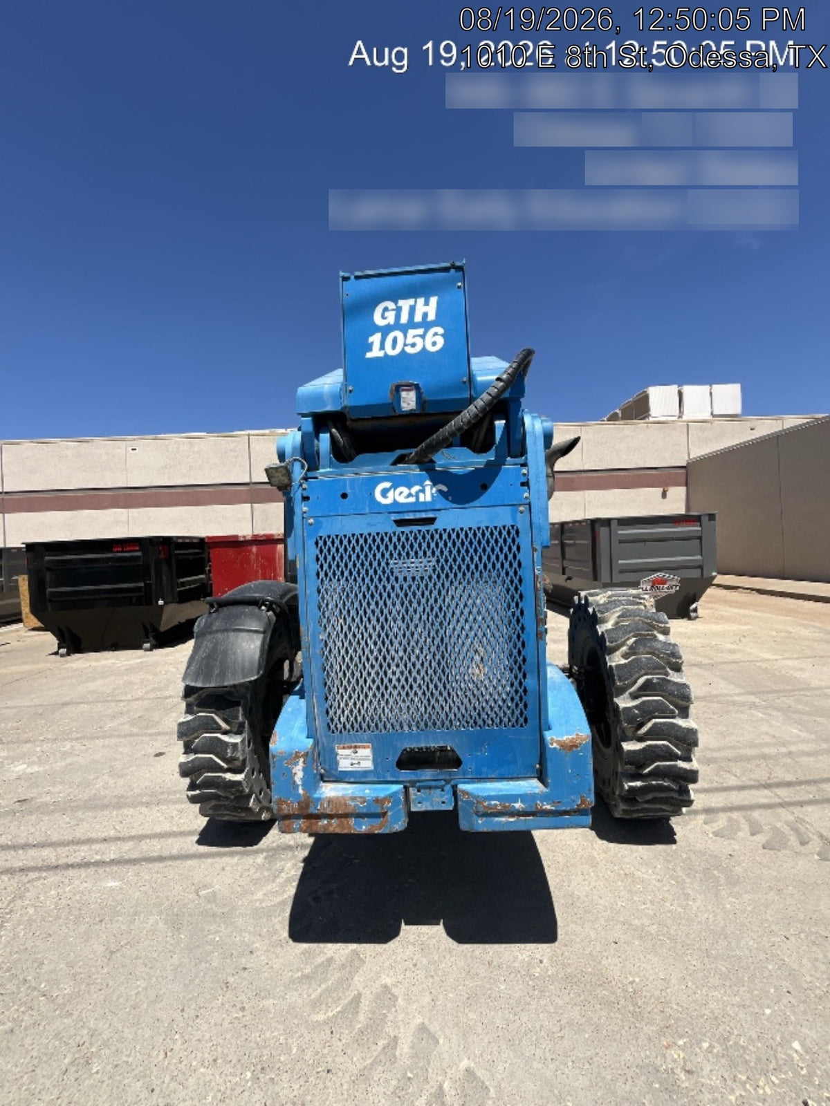 2017 GENIE GTH-1056