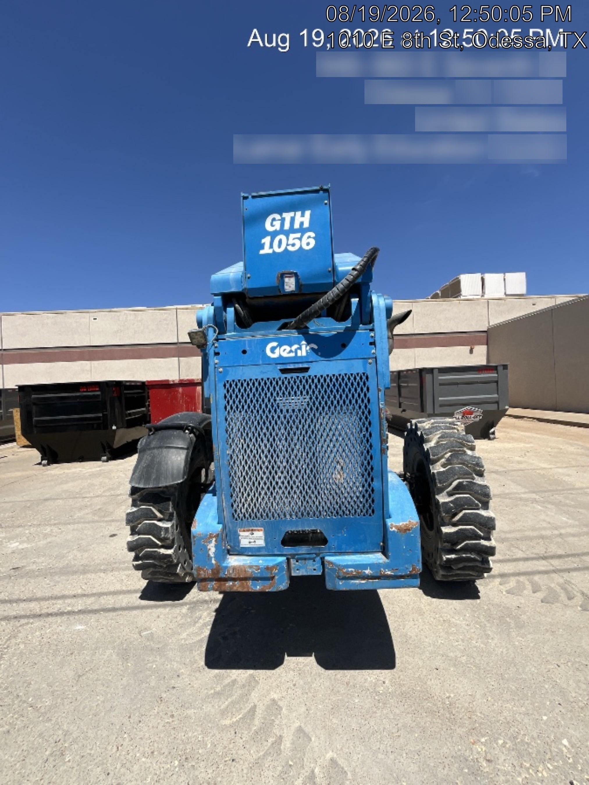 2017 GENIE GTH-1056