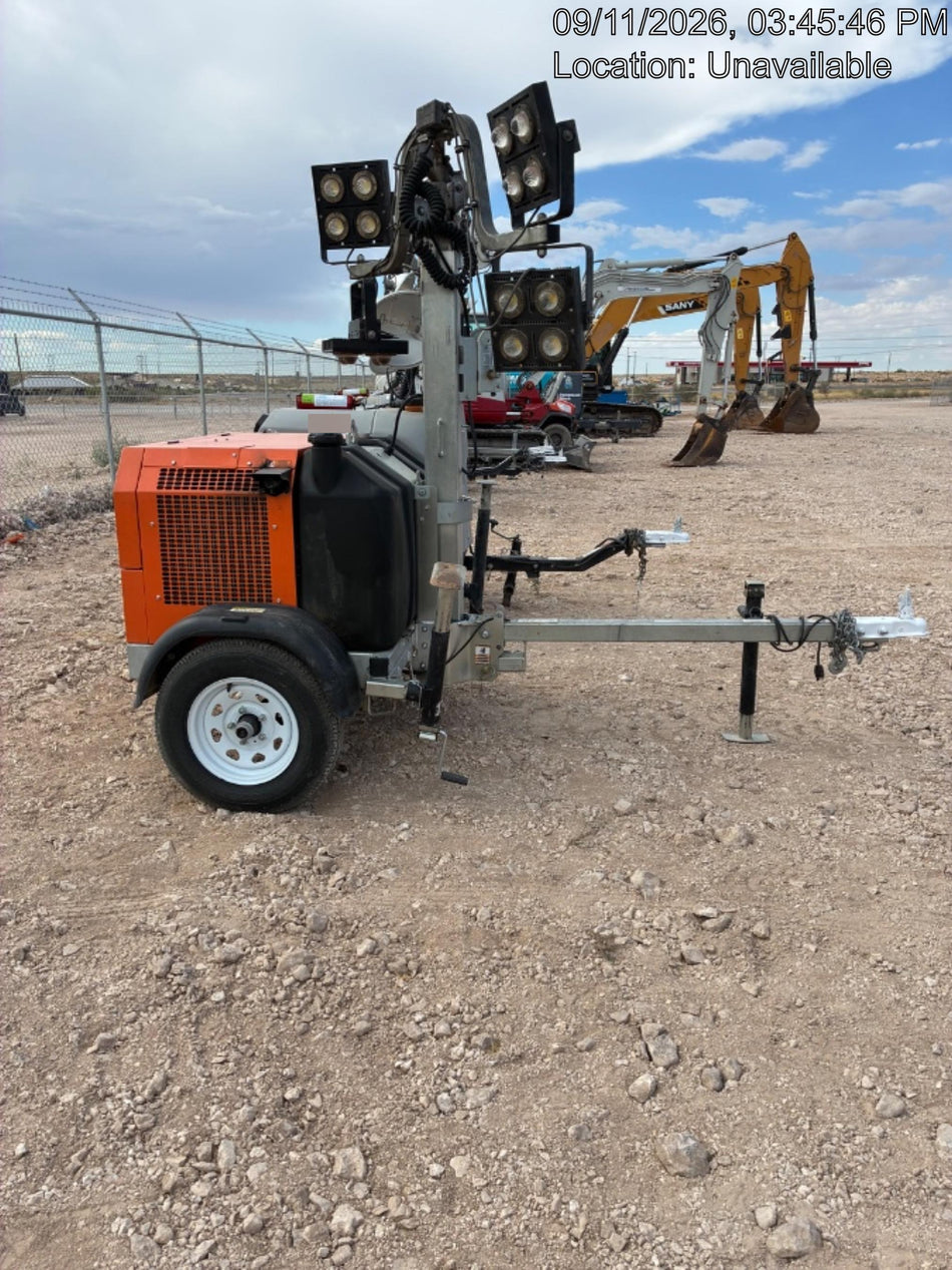 2024 Wanco WLTT-4MM4K Diesel, Deep Sea Controller, Shore Power Plug, Auto Start, (4) 350W LED Floodlights, 4kW Generator, 60 Gal Fuel Tank, 2" Ball, T3